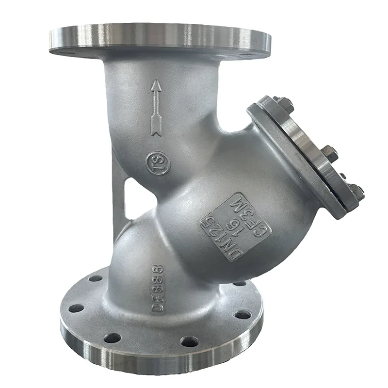 Roestvrij staal GB standaard Y-type filter