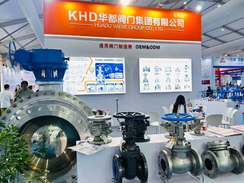 Zhejiang Int'l Valve Industry Chain Fair 2026 succesvol afgesloten - bedankt voor uw bezoek aan Huadu Valve Group (KHD) op stand 8T65